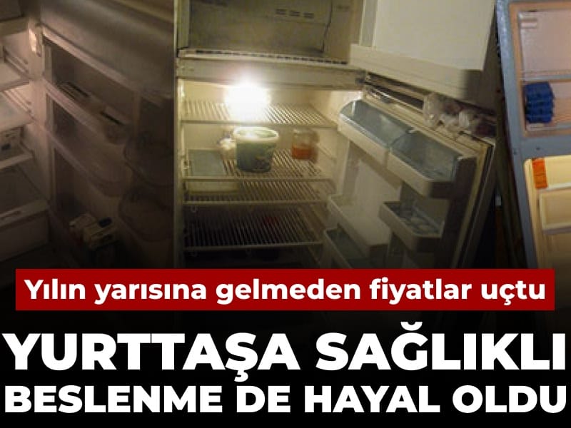 Yüksek Gıda Fiyatları Sağlıklı Beslenmeyi Zorlaştırıyor