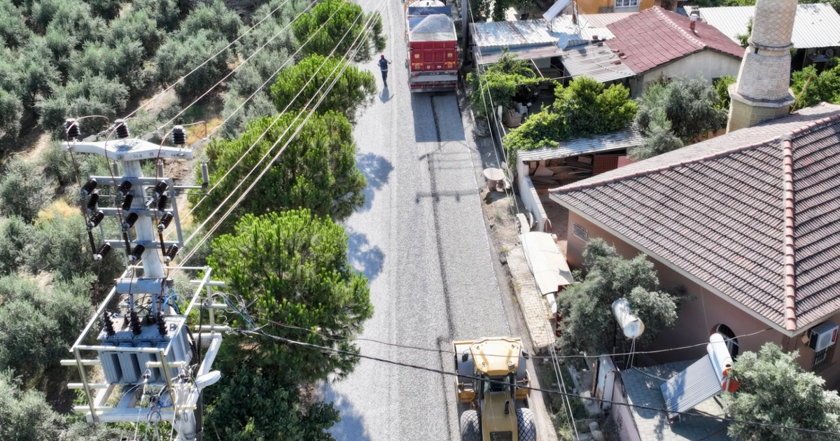Manisa’da Alaşehir’de yol konforunu artırıyor Haber gorseli