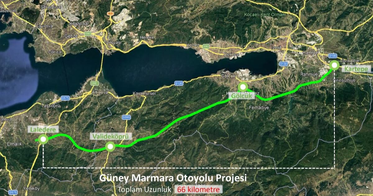 Kocaeli yalova otoyolunda kritik esik asildi CO6TDsNy